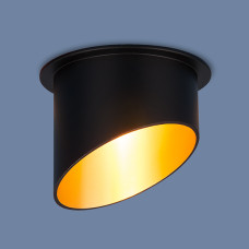 Встраиваемый потолочный светильник 7005 MR16 BK/GD черный/золото