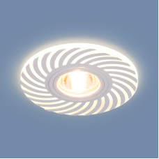 Встраиваемый потолочный светильник со светодиодной подсветкой 2215 MR16 WH белый