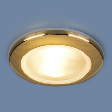 Влагозащищенный точечный светильник Elektrostandard 1080 MR16 GD золото